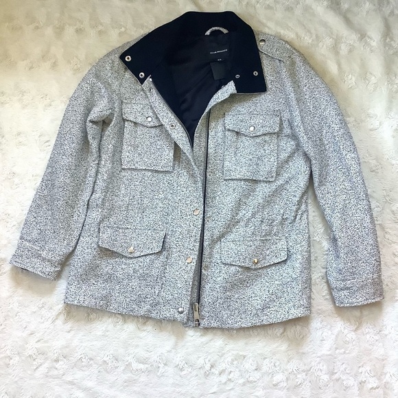 CLUB Monaco Utility Fall Jacket Size Medium - Picture 4 of 10